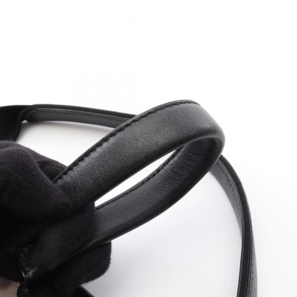 Balenciaga Navy Cabas Medium Tote Bag, Canvas and Leather, Women's, White/Bla... - Picture 10 of 11